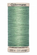 Gutermann Hand Quilting 200M/220YD Cotton Thread 8816 Light Green