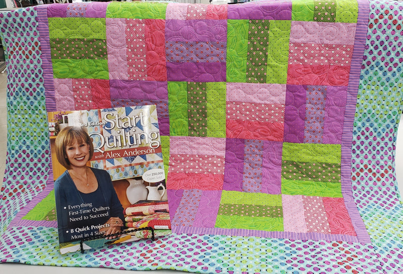 Beginner Quilting 101 Class ~ Rail Fence Quilt September 6, 2025