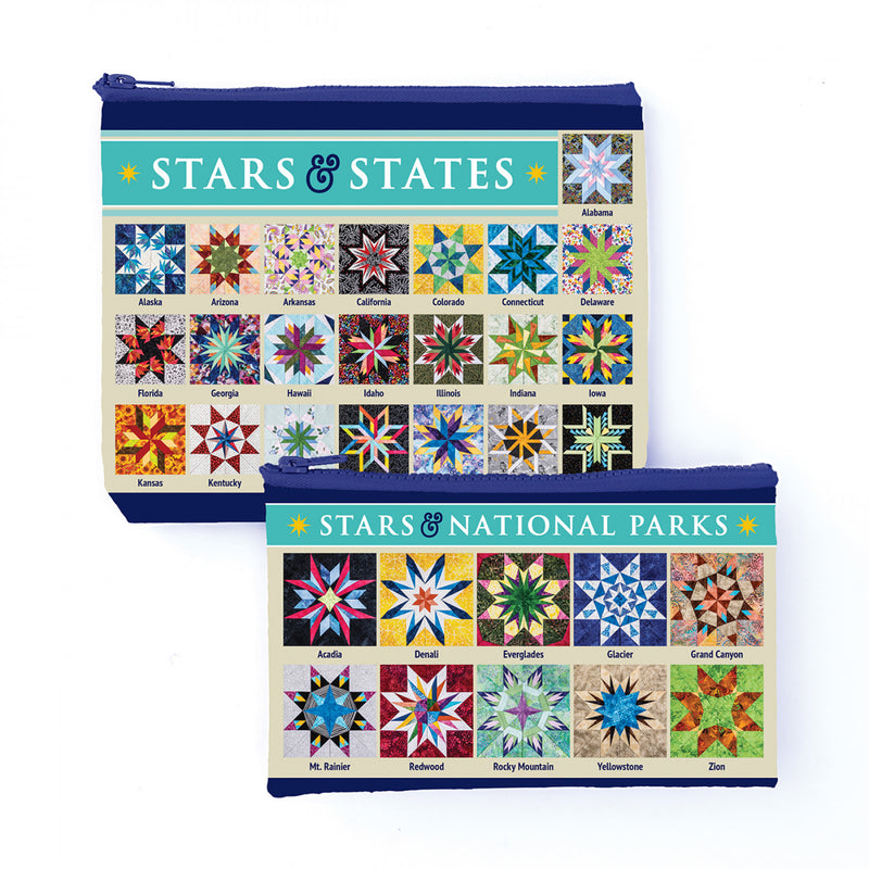 Fabulous Stars And States Eco Pouch Set