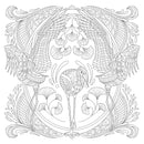 My Bird Mandala Coloring Book