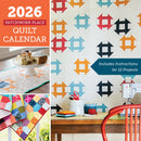 Patchwork Place Wall Calendar 2026