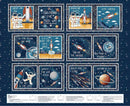 Henry Glass Milky Way Exploring The Milky Way Cloth Book Panel