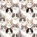 Camelot Fabrics Shorthaired Cats Fabric