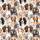 Camelot Fabrics Man's Best Friend Dog Fabric