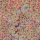 Island Batik Salsa Petal Flower Pink Purple Batik Fabric