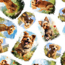 3 Wishes Fur-Ever Friends Doggone Cute Fabric