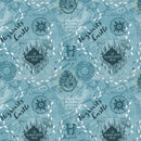 Camelot Fabrics Harry Potter Marauders Map Fabric