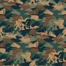 3 Wishes Legendary Loner Creature Camo Bigfoot Fabric