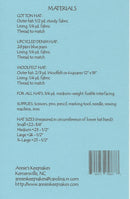 Boho Bucket Hat Pattern