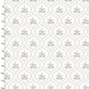 3 Wishes Sweet Woodland Petal Dreams White Fabric