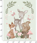 3 Wishes Sweet Woodland Panel