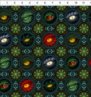 In The Beginning Dragons Emerald Reign Dragon Eyes Fabric