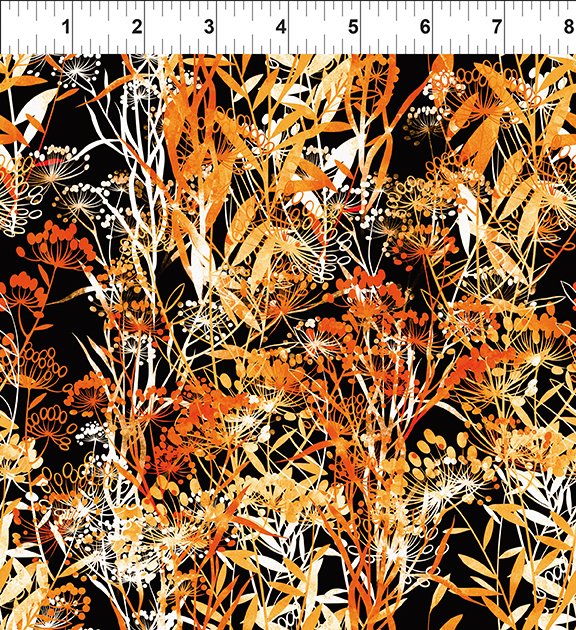 In The Beginning Fabrics Reflections Of Autumn Grasses Fabric