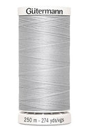 Gutermann Sew-All 250M/274YD Thread 100 Silver