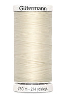 Gutermann Sew-All 250M/274YD Thread 22 Eggshell