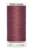 Gutermann Sew-All 250M/274YD Thread 324 Dark Rose