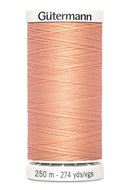 Gutermann Sew-All 250M/274YD Thread 365 Peach