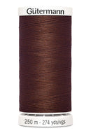 Gutermann Sew-All 250M/274YD Thread 578 Chocolate