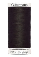 Gutermann Sew-All 250M/274YD Thread 596 Brown