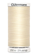 Gutermann Sew-All 250M/274YD Thread 800 Ivory