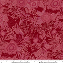 Henry Glass Bloom Boutique Red 108" Wide Back Fabric