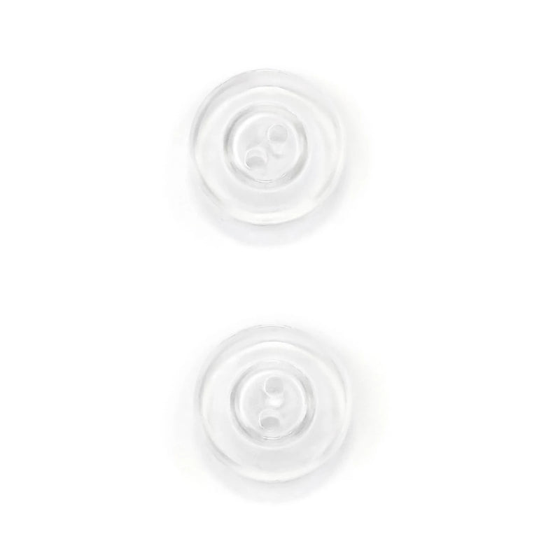 Transparent 17mm Buttons