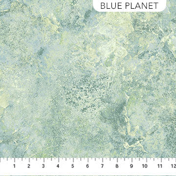 Northcott Stonehenge Gradations II Quartz Light Blue Planet Fabric