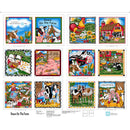 QT Fabrics Down On The Farm Book Panel
