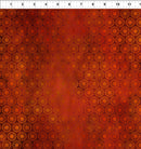 In The Beginning Dragons Emerald Reign Medallion Red Fabric