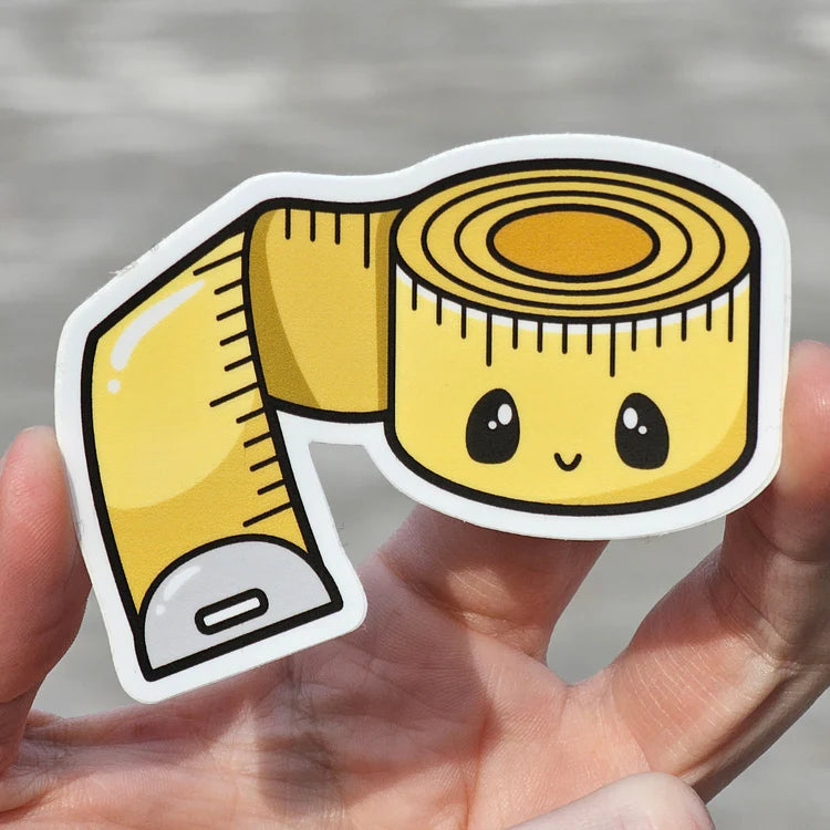 Cute Measuring Tape Sticker