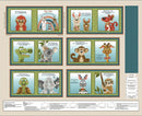 Henry Glass Little Readers 13 You Are Lhamazing Cloth Book Panel