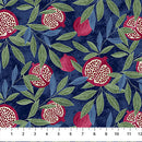 Northcott Pomegranate Navy Fabric