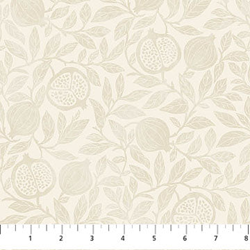 Northcott Pomegranate Pomegranate Blender Cream Fabric