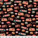 QT Fabrics Order Up Sushi Platter Fabric ONLINE PURCHASE ONLY