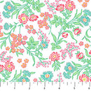 Northcott Quilting In Bloom Floral Trail White Multi Fabric
