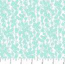Northcott Quilting In Bloom Daisy Chain Light Turquoise Fabric