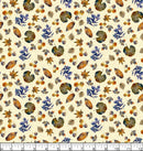 QT Fabrics A Flutter Of Leaves Leaf and Vine Toss Fabric ONLINE PURCHASE ONLY