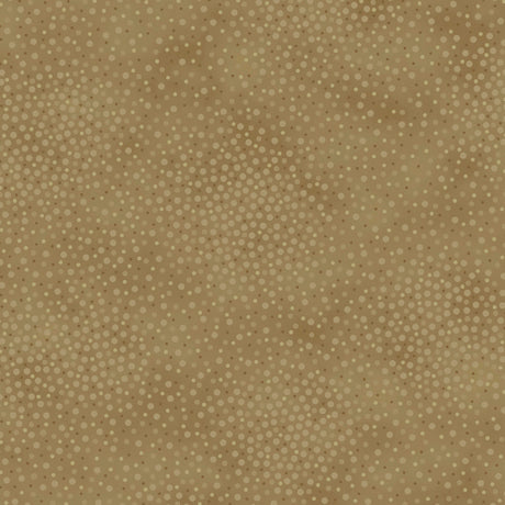 Quilting Treasures Spotsy AH Brown Fabric