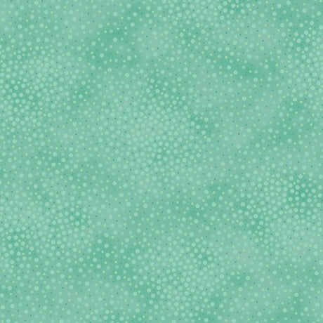 Quilting Treasures Spotsy HK Green Fabric