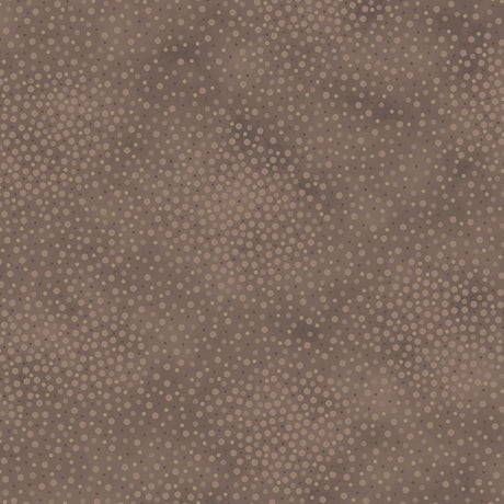 QT Fabrics Spotsy Brown Fabric