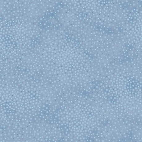 QT Fabrics Spotsy Blue Fabric