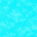 QT Fabrics Spotsy QE Aqua Fabric