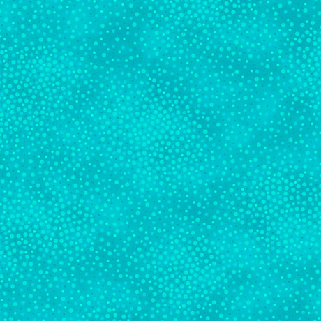 QT Fabrics Spotsy Aqua Fabric