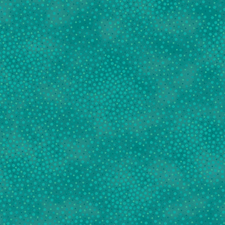 QT Fabrics Spotsy Teal Fabric