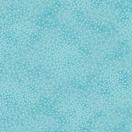 QT Fabrics Spotsy Turquoise Fabric