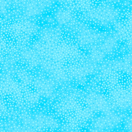 QT Fabrics Spotsy Aqua Fabric