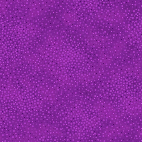 QT Fabrics Spotsy Purple Fabric