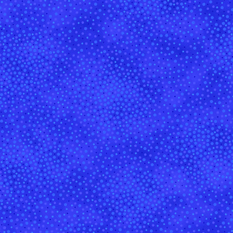 QT Fabrics Spotsy YV Blue Fabric