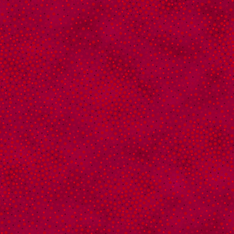 Quilting Treasures Spotsy Wide Red Wide Back Fabric