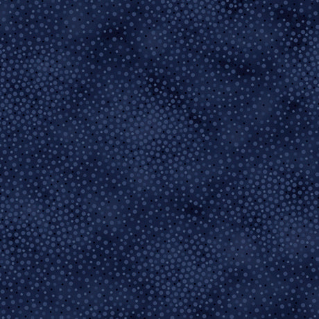 QT Fabrics Spotsy Navy Wide Back Fabric